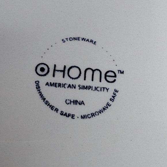 Target Home American Simplicity‎ Villa heavy ceramic 11" plates 2 - Picture 3 of 7